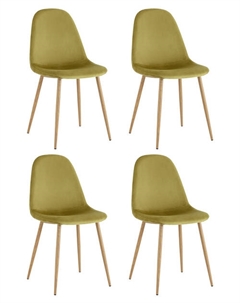Стул Валенсия SN велюр фисташковый 4 шт Stool group