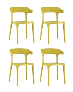 Стул Neo пластик горчичный 4 шт. Stool group