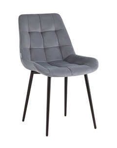 Стул Флекс велюр storm серо-голубой Stool group