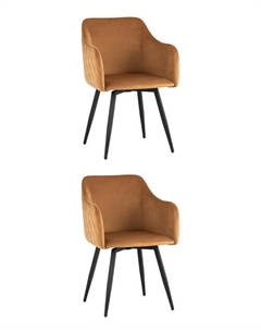 Стул Ника вращающийся велюр терракотовый 2 шт. Stool group