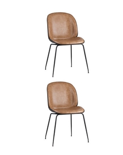 Стул Beetle PU бежевый 2 шт Stool group