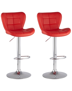 Стул барный ПОРШЕ красный NP (набор 2 шт) Stool group