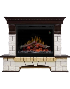 Каминокомплект Pierre Luxe - Венге / Белый с очагом Symphony 26'' DF2624L-INT Dimplex