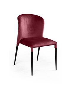 Стул Albert (Альберт), бархат винно-красный 16 new Top concept