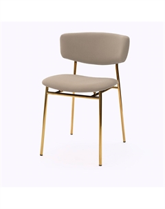 Стул Deimos, микровелюр латте, опоры золото Top concept