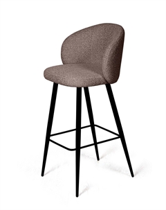 Стул полубарный Vito, букле коричневый / опора конус Top concept