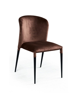Стул Albert (Альберт), бархат коричневый 12 Top concept