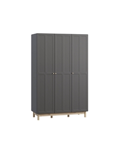 Распашной шкаф Виклу-3 Grafit Диван.ру