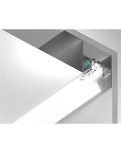 Алюминиевый профиль для натяжного потолка для ленты до 12мм ILLUMINATION Ambrella light