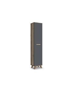 Шкаф 400 высокий Вега Скандинавия Кураж
