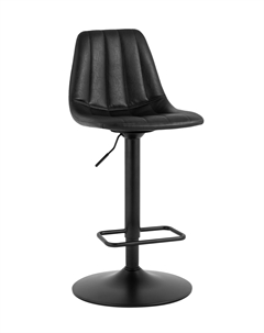 Стул барный Code экокожа чёрный Stool group