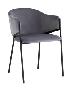 Стул Brace велюр серый Stool group