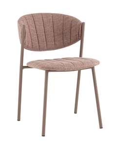 Стул Харпер ткань рогожка капучино каркас бежево-серый матовый Stool group