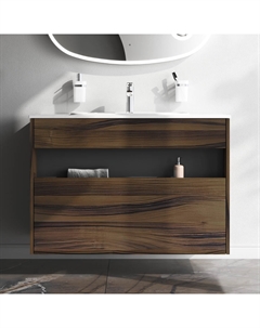 M8FFUX1001OF База под раковину с нишей и 1 ящиком, 100 см, дуб крафт, универсальная Am.pm.