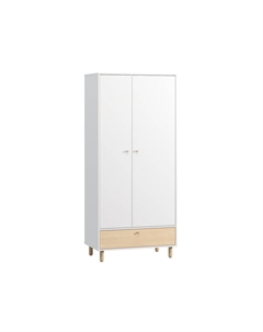 Распашной шкаф Дикинс-2 White Plywood Диван.ру