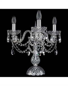 Настольная лампа декоративная 11.12 12.12.3.141-37.Cr.Sp Bohemia art classic