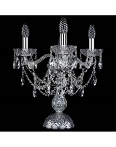 Настольная лампа декоративная 11.25 12.25.3.141-37.Cr.Sp Bohemia art classic