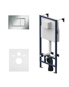 I012707.0251 Инсталляция для подвесного унитаза с клавишей Am.pm.