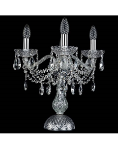 Настольная лампа декоративная 11.21 12.21.3.141-37.Cr.Sp Bohemia art classic