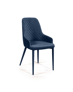 Стул Douglas ромб, бархат синий 29 Top concept