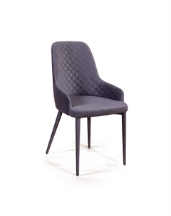 Стул Douglas ромб, бархат серый 27 Top concept