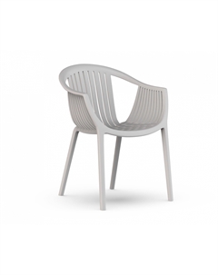 Стул с подлокотниками EPOS, пластик белый Top concept