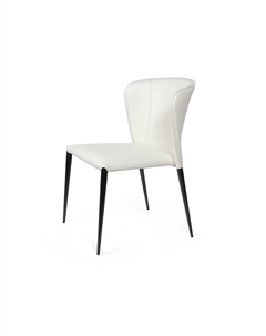 Стул Albert, кожа белый Top concept