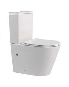 Унитаз ABBER Bequem AC1112 компакт белый, безободковый Abber