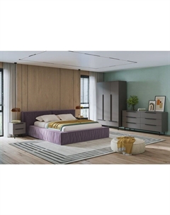 Спальня модульная Квелен-2 Grey Диван.ру