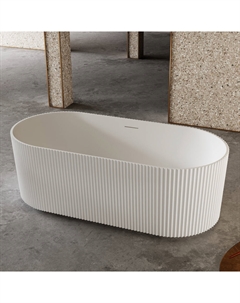 Ванна из искусственного камня ABBER Stein AS9601 белая матовая Abber