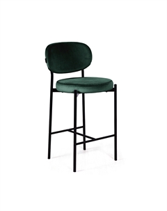 Стул полубарный Mason, бархат зеленый 19 Top concept