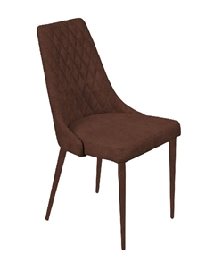 Стул CONNOR LUXE, бархат коричневый 12/конус Top concept
