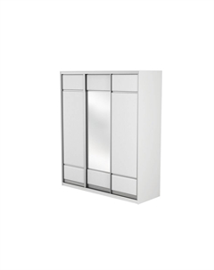 Шкаф-купе 3х дв Como/Veda (1 зеркало) Орматек