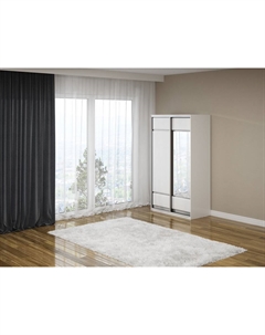 Шкаф-купе 2х дв Como/Veda (1 зеркало) Орматек