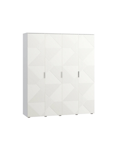 Распашной шкаф Шелтон-4 Milk Диван.ру