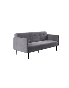 Monaco диван-кровать прямой с подлокотниками, трехместный, бархат 03 Top concept