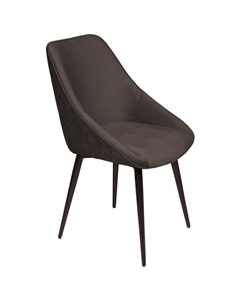 Стул Neo ромб бархат антрацит 14/опора конус Top concept