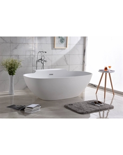 Ванна из искусственного камня LUMI 177x90 LUMI1770 белая Timo