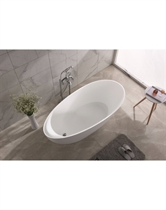 Ванна из искусственного камня MARI 170x80 MARI1700 белая Timo