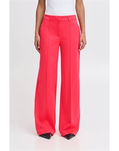 Тканевые брюки, розовый Ichi