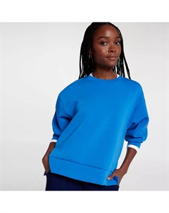 Женский мягкий свитшот с круглым вырезом и аквалангом, цвет Cosmic Blue Calia