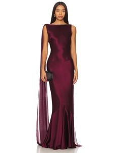 Платье джулии Retrofete, цвет port