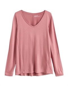 Лонгслив Shirt, розовый Next