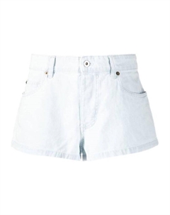 Джинсовые шорты женские белые Miu miu