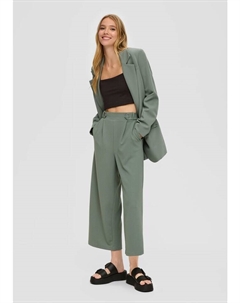 Тканевые брюки, оливковый Qs