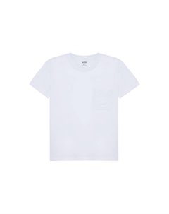 Футболка женская Hermes с карманом, белый Hermès