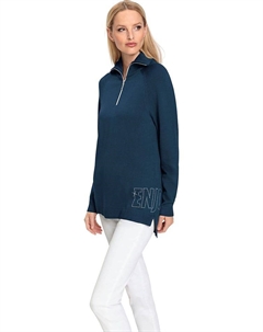 Пуловер, темно-синий Heine