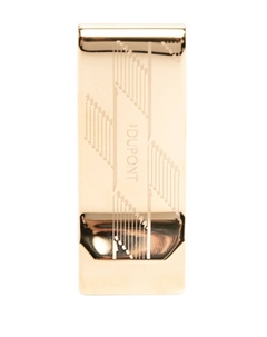 Зажим для денег с монограммой ST Dupont, золотой S.t. dupont