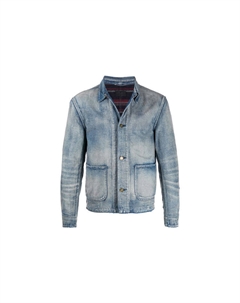 Куртка мужская синяя, синий Saint laurent