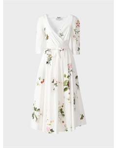 Платье миди, принт вишни Vivetta